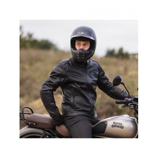 Oxford Henlow Leather Motorcycle Jacket at JTS Biker Clothing